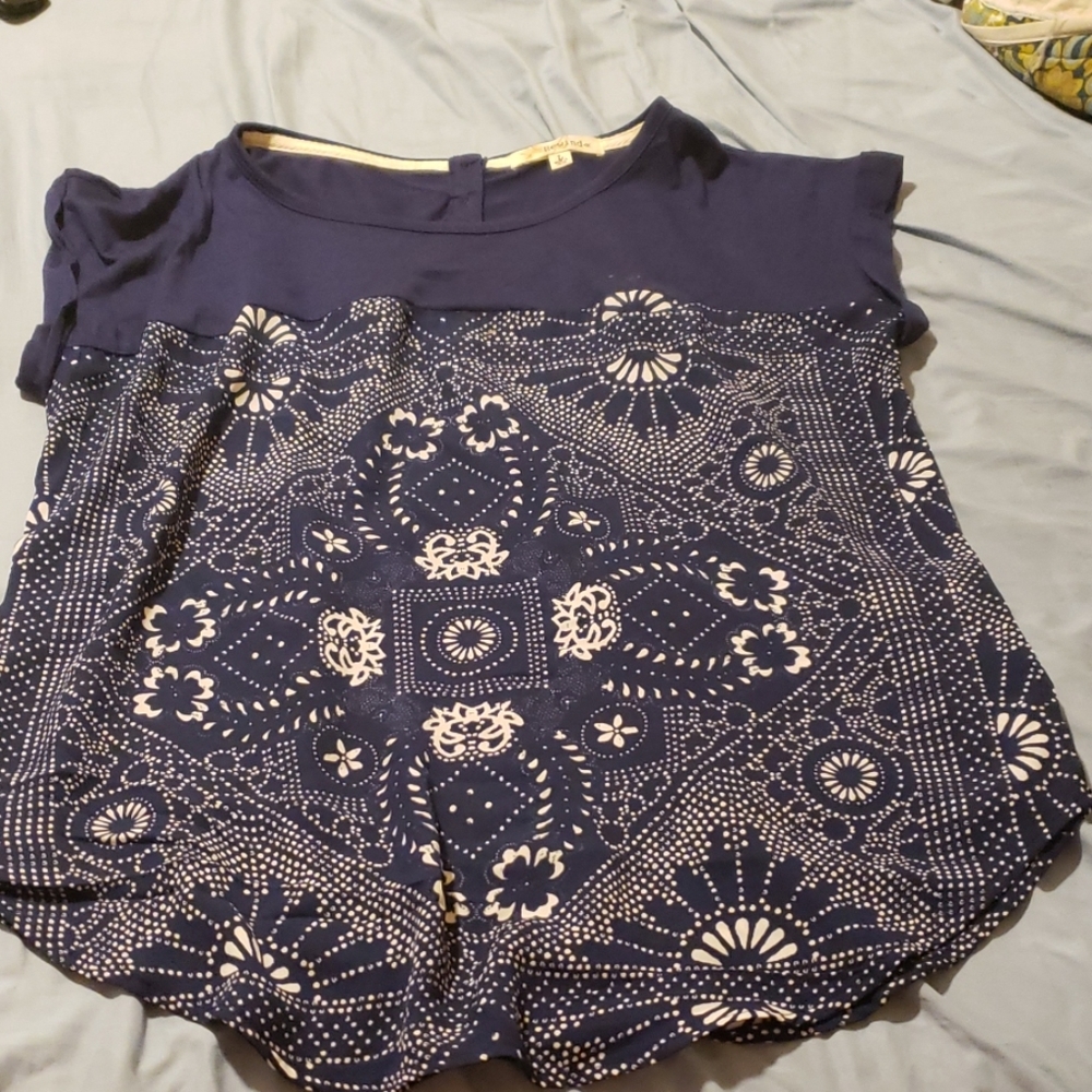 Navy Blouse